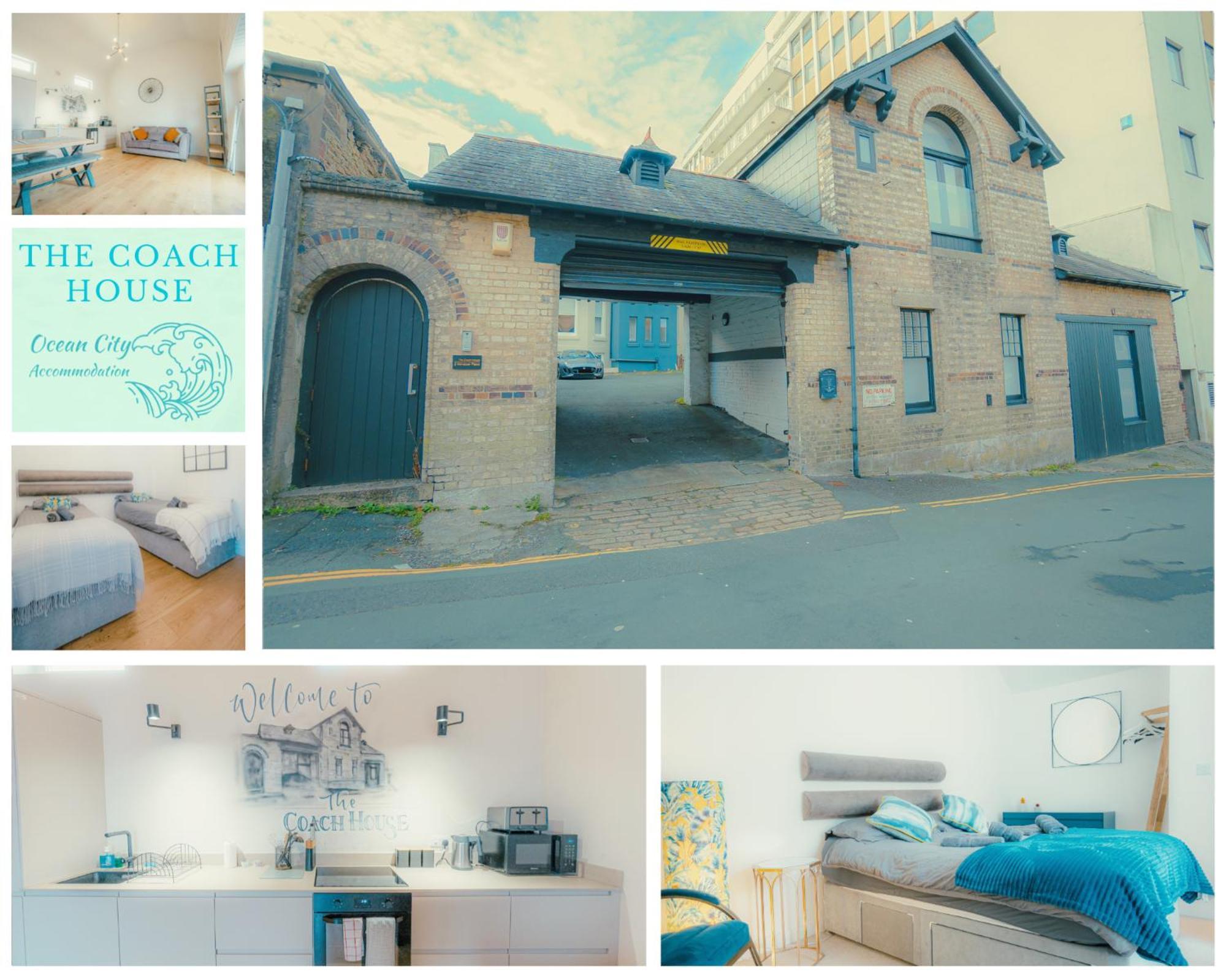 Executive Coach House On The Hoe 2 Free Parking Spaces Plymouth Bagian luar foto